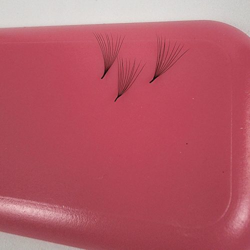 Pink Silicone Lash Pad With Eyelash